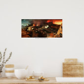 Christus Descent in de hel door Hieronymus Bosch Poster (Keuken)