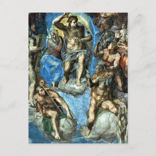 Christus, detail uit 'The Last Judas' Briefkaart (Voorkant)