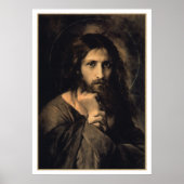 Christus devotiebeeld poster (Voorkant)