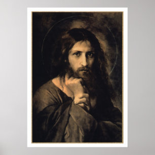 Christus devotiebeeld poster