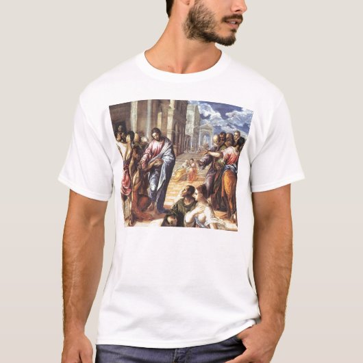 'Christus die de blinden geneest' T-shirt (Voorkant)