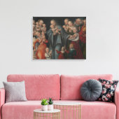 Christus die de kinderen verstikt canvas afdruk (Insitu (Woonkamer))