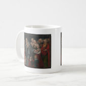 Christus die de kinderen verstikt koffiemok (Voorkant links)