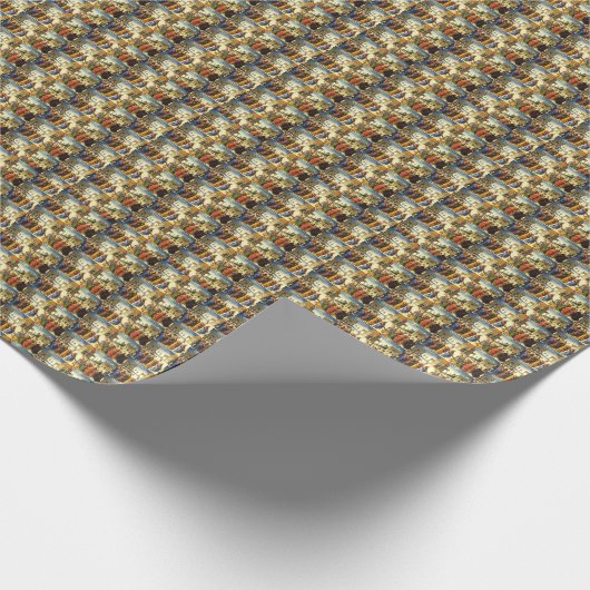 Christus die de sleutels geeft aan de heilige Petr Cadeaupapier (Hoek)