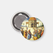 Christus die de sleutels geeft aan de heilige Petr Magneet (Voorkant / Achterkant)