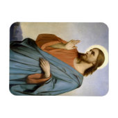 Christus die door Ary Scheffer over Jerusalem huil Magneet (Horizontaal)