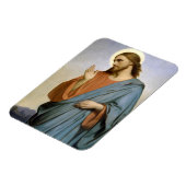 Christus die door Ary Scheffer over Jerusalem huil Magneet (Linkerzijde)
