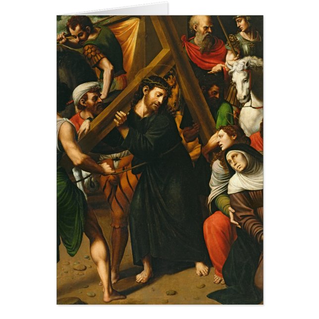 Christus die het kruis draagt (Voorkant)