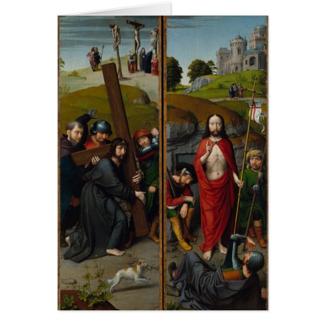Christus die het kruis draagt (Voorkant)