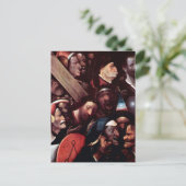 Christus die het kruis draagt briefkaart (Staand voorkant)