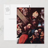Christus die het kruis draagt briefkaart (Voorkant / Achterkant)