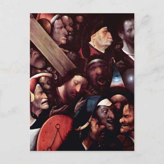 Christus die het kruis draagt briefkaart (Voorkant)