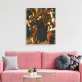 Christus die het kruis draagt canvas afdruk (Insitu (Woonkamer))