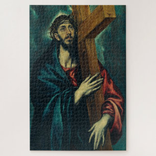 Christus die het kruis draagt door El Greco Legpuzzel