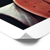 Christus die het kruis draagt. Door Hieronymus Bos Poster (Hoek)