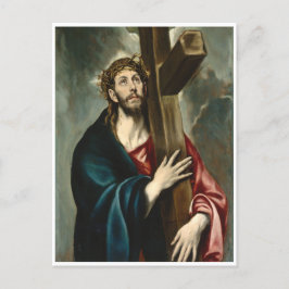 Christus die het kruis draagt, El Greco Briefkaart