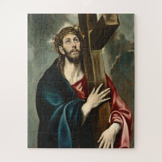 Christus die het kruis draagt, El Greco Legpuzzel (Verticaal)