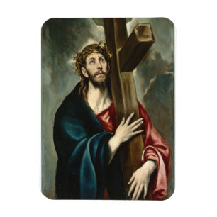 Christus die het kruis draagt, El Greco Magneet