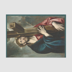 Christus die het kruis draagt, El Greco Tissuepapier