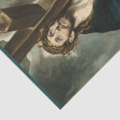 Christus die het kruis draagt, El Greco Tissuepapier (Detail)