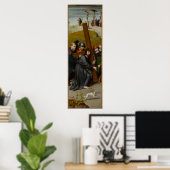 Christus die het Kruis draagt, met de Kroonfixatie Poster (Thuiskantoor)