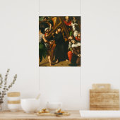 Christus die het kruis draagt poster (Keuken)