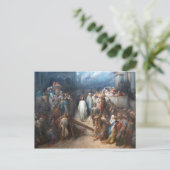 Christus die het Praetorium verlaat Briefkaart (Staand voorkant)