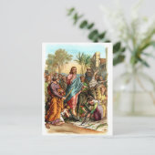 Christus die Jeruzalem ingaan Briefkaart (Staand voorkant)