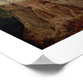 Christus die op het water loopt na de 'Navicella' Poster (Hoek)