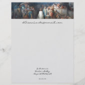 Christus die Praetorium verlaat Briefhoofd Ontwerp (Voorkant)