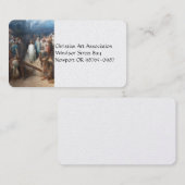 Christus die Praetorium verlaat Visitekaartje (Voorkant / Achterkant)