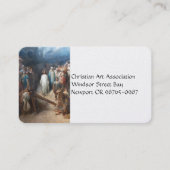 Christus die Praetorium verlaat Visitekaartje (Voorkant)