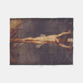 Christus dood aan het kruis door Peter Paul Rubens Fleece Deken (Voorkant (Horizontaal))