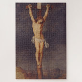 Christus dood aan het kruis door Peter Paul Rubens Legpuzzel (Verticaal)