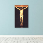 Christus door Diego Velazquez Canvas Afdruk (Insitu (Houten vloer))