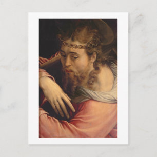 Christus Draag het Kruis, 1540-45 (olie op het pan Briefkaart