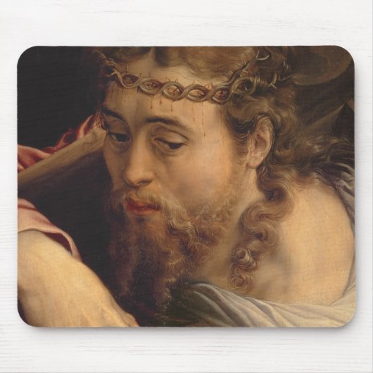 Christus Draag het Kruis, 1540-45 (olie op het pan Muismat (Voorkant)