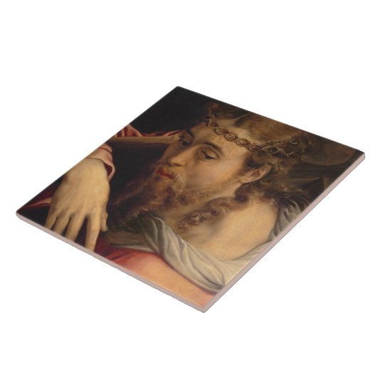 Christus Draag het Kruis, 1540-45 (olie op het pan Tegeltje (Zijkant)