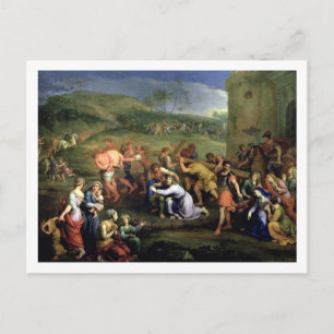 Christus Draag het Kruis, 1684 (olie op canvas) Briefkaart