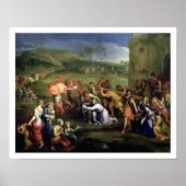 Christus Draag het Kruis, 1684 (olie op canvas) Poster (Voorkant)