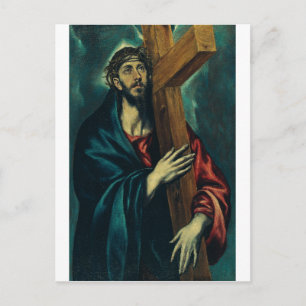 Christus Draag het kruis bij El Greco Briefkaart