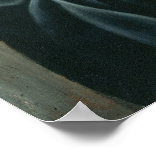 Christus Draag het Kruis (Licht 2) Poster (Hoek)