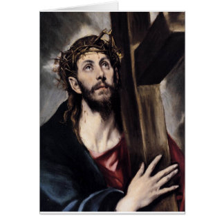 Christus Draag het kruis rond 1580