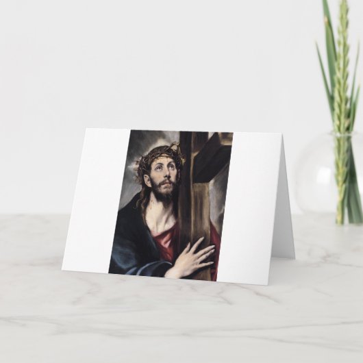 Christus_draagt_het_kruis_1580 Kaart (Voorkant)