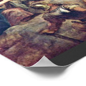 Christus draagt het kruis bij Rubens Peter Paul Poster (Hoek)