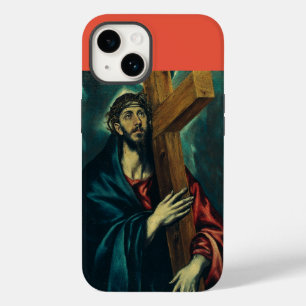 Christus draagt het kruis door El Greco Case-Mate iPhone 14 Hoesje