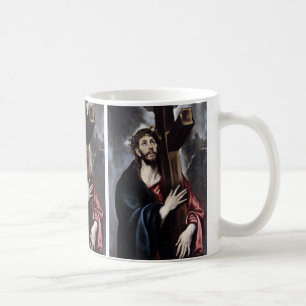 Christus draagt het kruis door El Greco Koffiemok