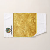 Christus drijft de golf van vrede bad handdoek (Handdoek)