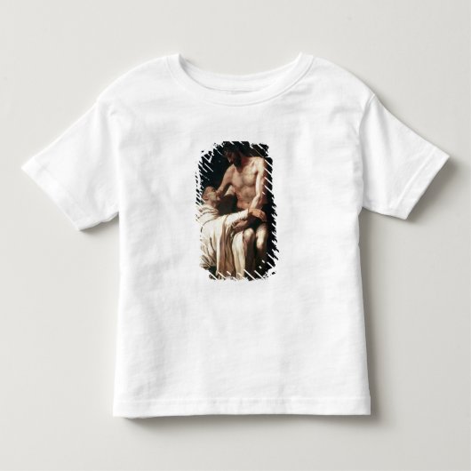 Christus Embracing St. Bernard Kinder Shirts (Voorkant)