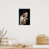 Christus Embracing St. Bernard Poster (Keuken)